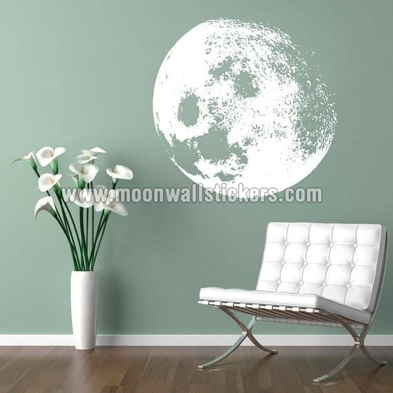 moon wall sticker - moonwallstickers