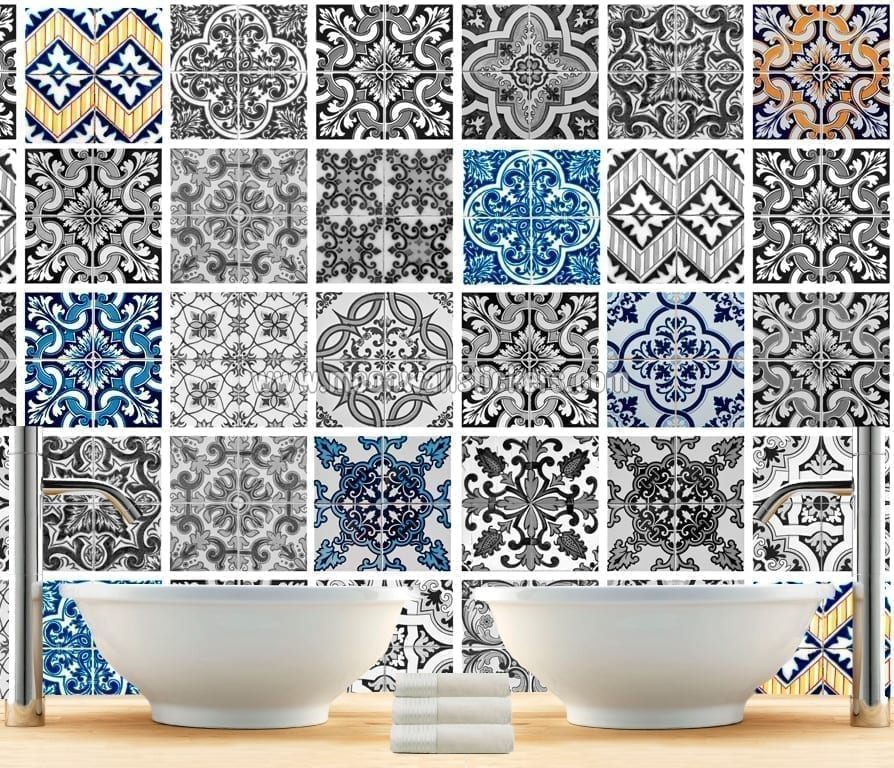 Tile Patterns Stickers