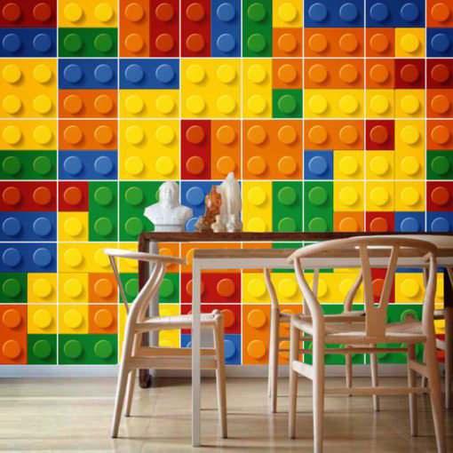 Bricks Tile Stickers - Wall