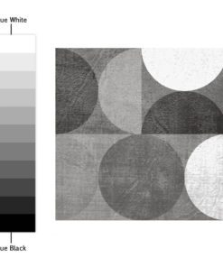Wall Tile Stickers Mid Century Rounded - Color Spectrum
