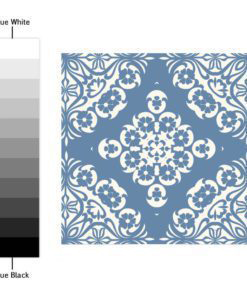 Pastel Blue Tiles Stickers - Color Spectrum