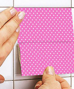 Patchwork Tile Stickers - Apply