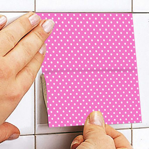 Patchwork Tile Stickers - Apply