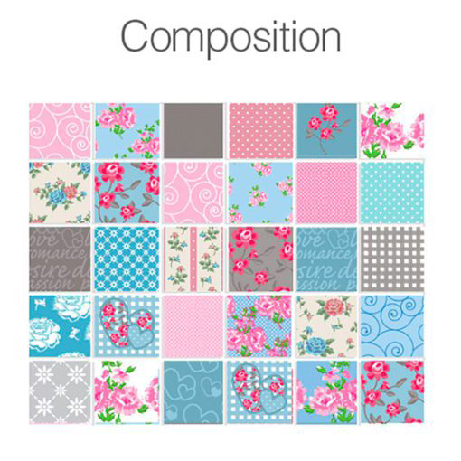 Patchwork Tile Stickers - Composition