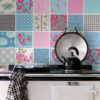 Patchwork Tile Stickers - Wall
