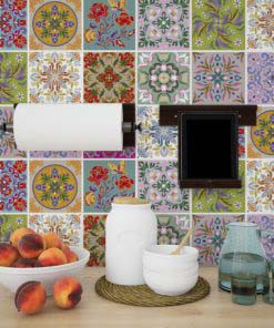 Tibetan Traditional Tiles Decals - Wall