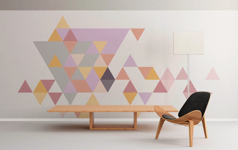 Geometric Triangles Pastel Featured