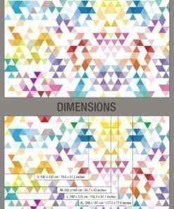Geométricos Mid Century Triángulos Composition