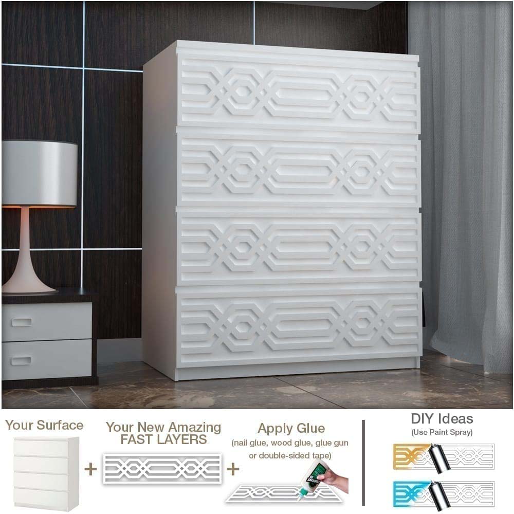 Furniture Panels Moonwallstickers Com Overlays For Furniture Aztec Style
