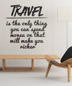 Travel Makes you Richer