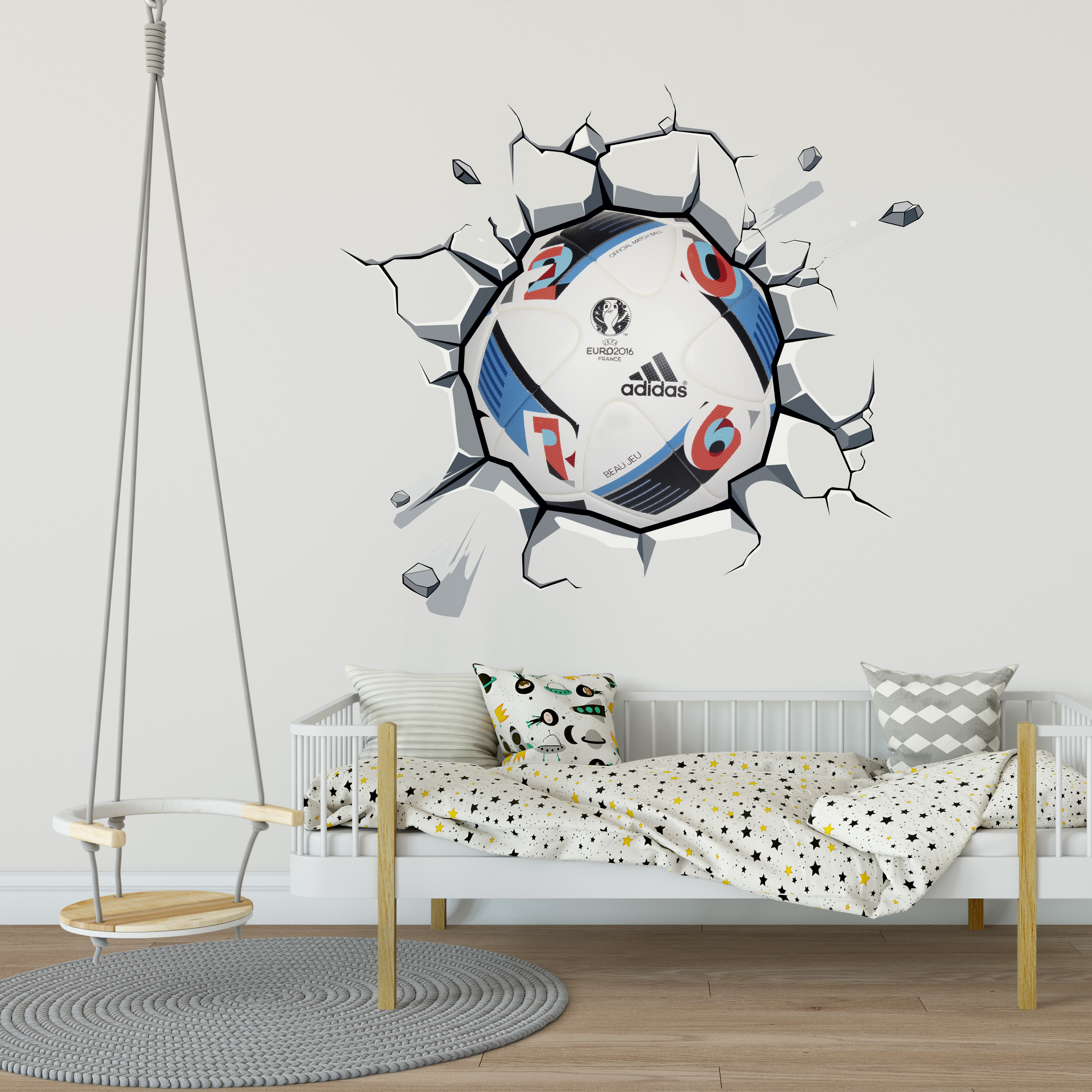 adidas wall sticker