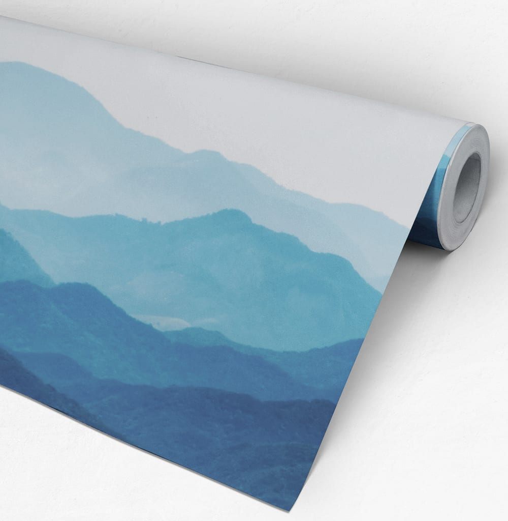 Self Adhesive Wallpaper Misty Mountain Wallpaper Roll