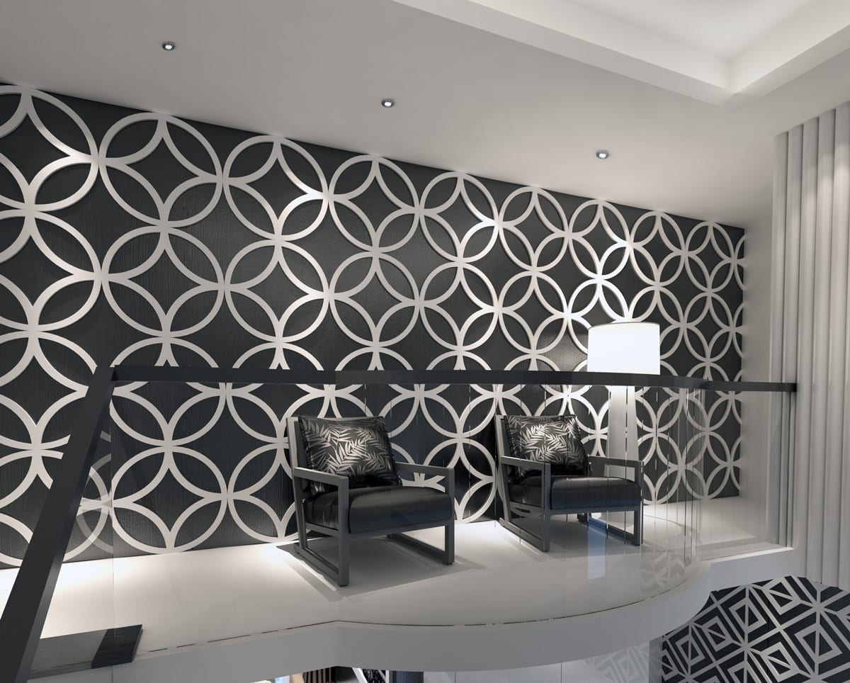 3D Wall Panels Geometric Stars - Moonwallstickers.com on Wall D Cor 3 id=81271