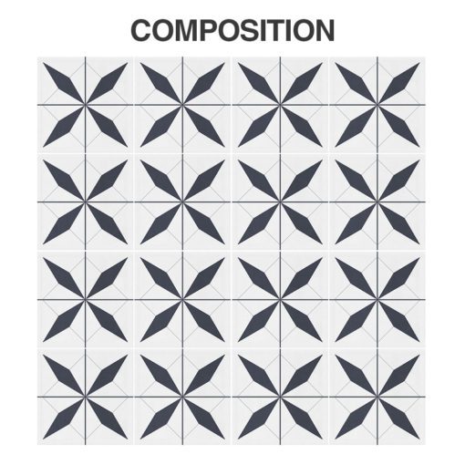 Geometrical Moroccan Tiles - Composition