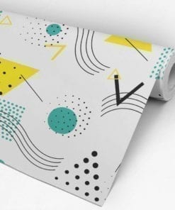 Pop Art Design Repositionable Wallpaper-Rolo
