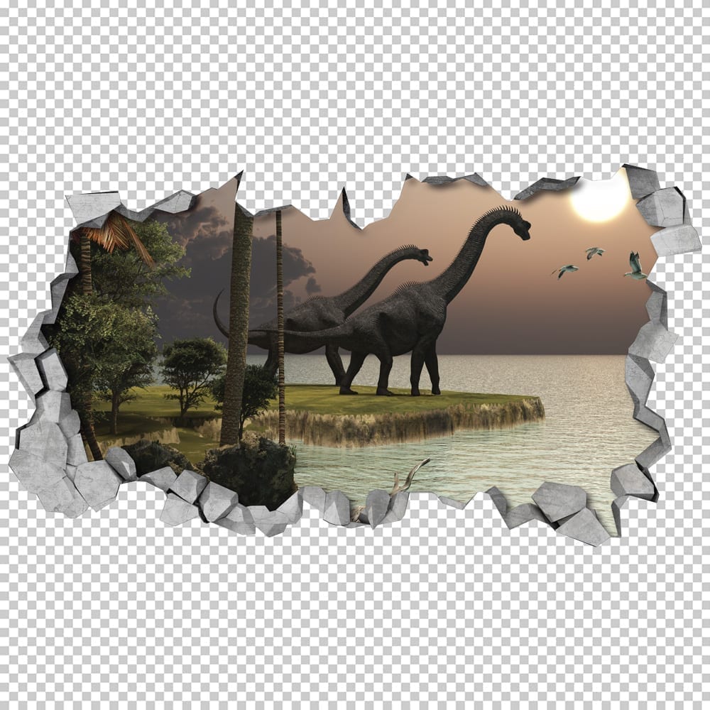 3d dinosaur in your house