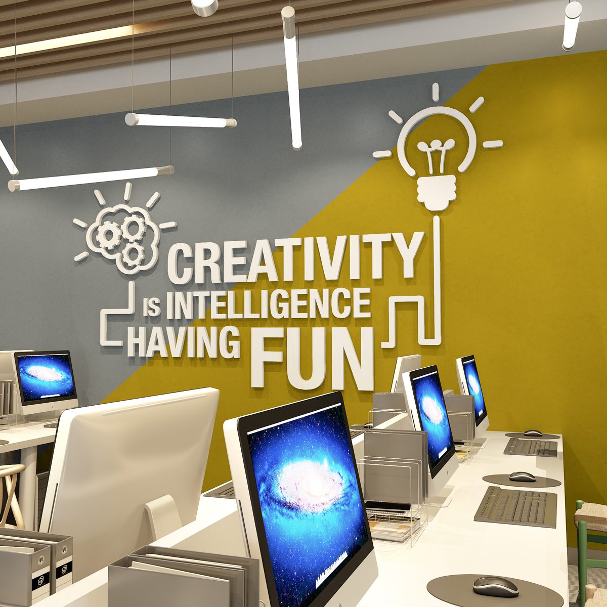 Humble 3D Office Wall Decor