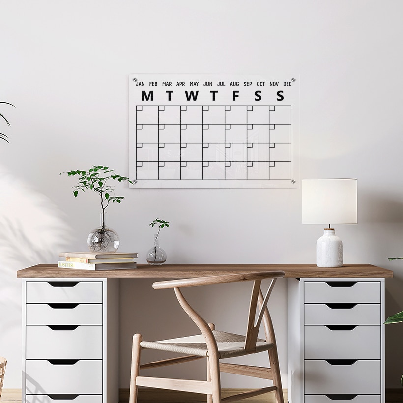 Acrylic Calendar -